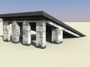 Rampe 3D Modell