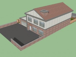 house Modello 3D