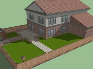 house Modello 3D