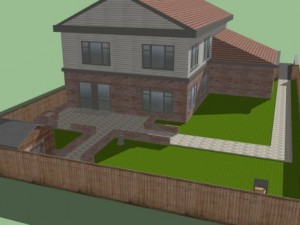 house Modello 3D