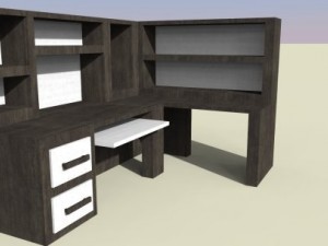 desk 3D Modell
