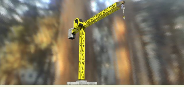 crane 3D Modell .c4d .max .obj .3ds .fbx .stl .blend