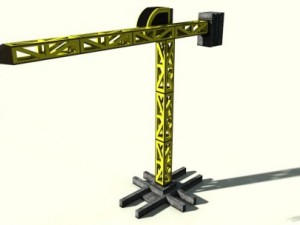 crane 3D Modell