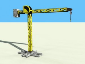 crane 3D Modell