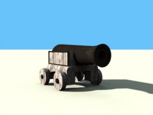cannon Modello 3D