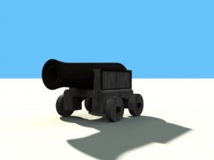 cannon 3D Model