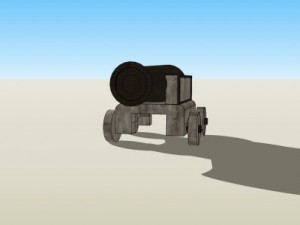 cannon 3D Model