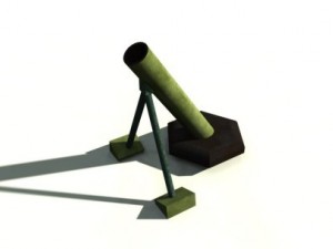 mortar 3D Model