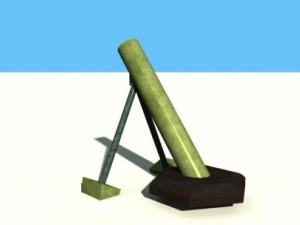 mortar Modelo 3D