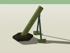 mortar Modelo 3D