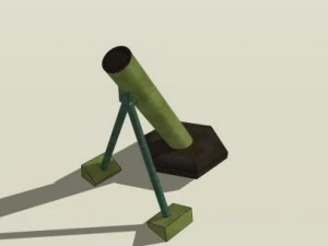 mortar 3D Model