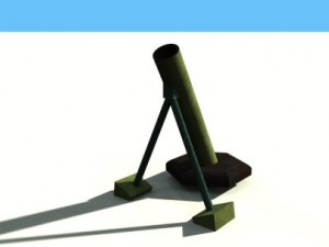mortar Modelo 3D