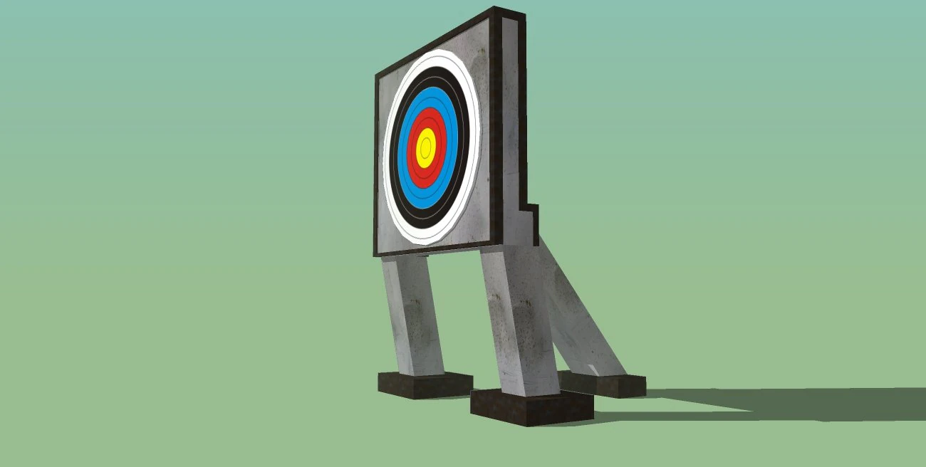 target 3D Model .c4d .max .obj .3ds .fbx .stl .blend