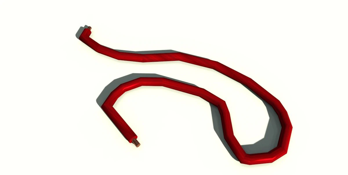 red wire 3D Model .c4d .max .obj .3ds .fbx .stl .blend