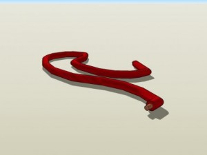 red wire 3D Model