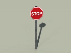 stop sign 3D Model