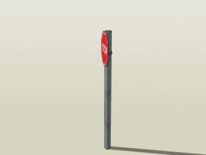 stop sign 3D Model