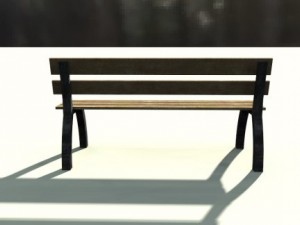 bench 3D Модель