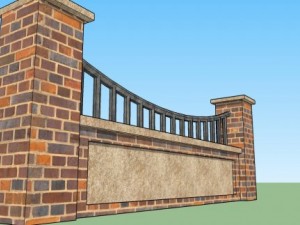 wall Modello 3D