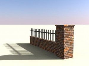 wall Modello 3D