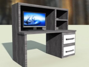 tv desk 3D मॉडल