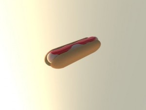 hot dog 3D Model