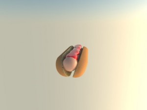 hot dog 3D Model