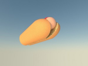 hot dog 3D Model