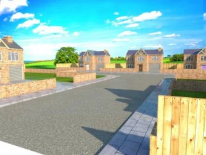 street scene 3D Model