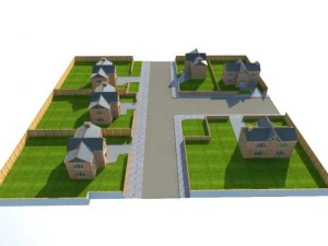 street scene 3D Model