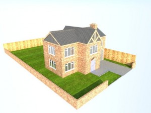 house Modello 3D