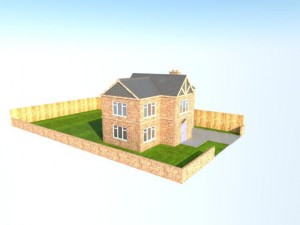 house Modello 3D