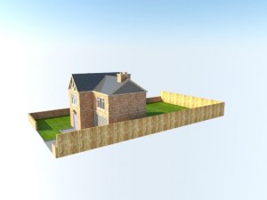 house Modello 3D