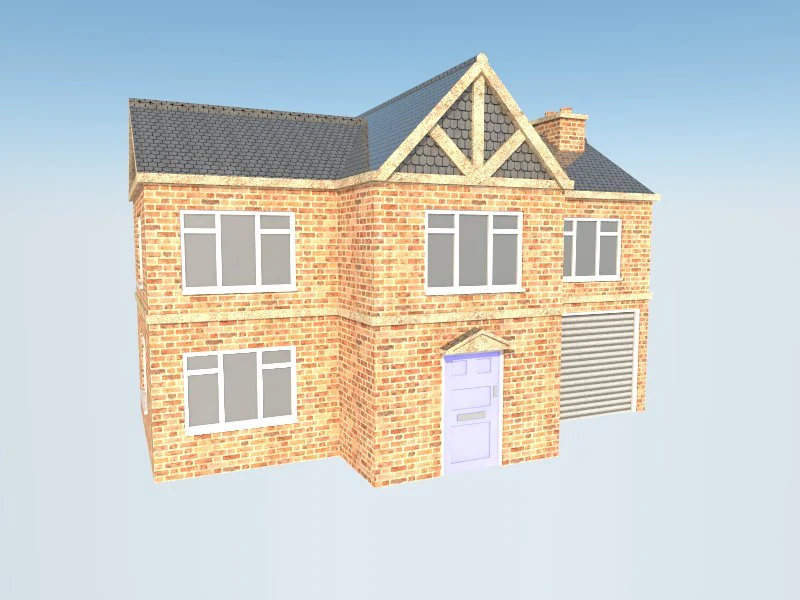 house 3D Model .c4d .max .obj .3ds .fbx .stl .blend 