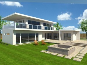 house  villa Modello 3D
