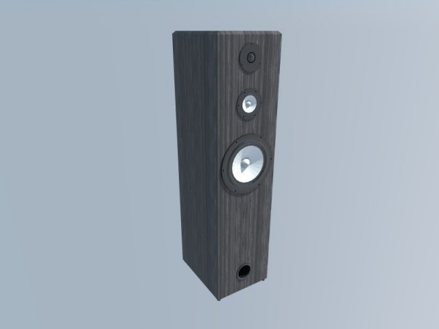 speaker Modelo 3D .c4d .max .obj .3ds .fbx .stl .blend 