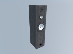 speaker 3D Model