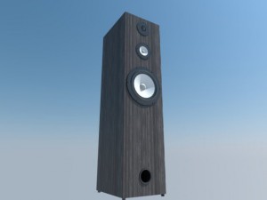 speaker Modelo 3D
