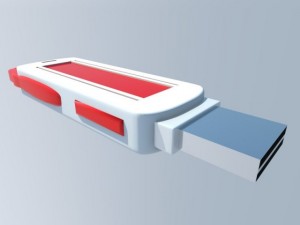usb memory stick 3D Model