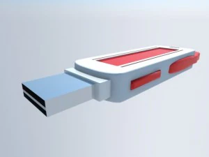 usb memory stick 3D Model