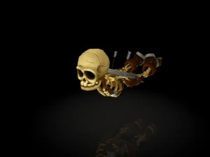 skeleton warrior 3D Model
