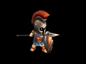spartan warrior 3D Model