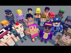 simple people package 3D Модель