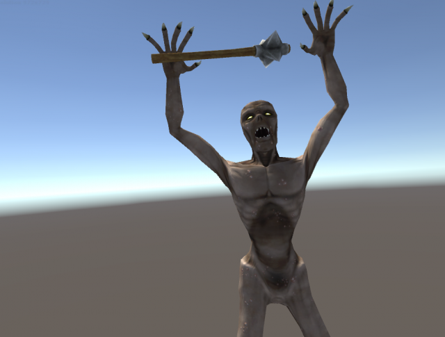 scary creature Modèle 3D .c4d .max .obj .3ds .fbx .stl .blend 