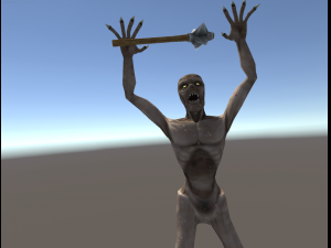 scary creature Modèle 3D