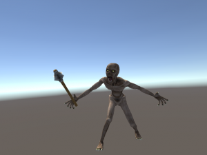 scary creature Modèle 3D