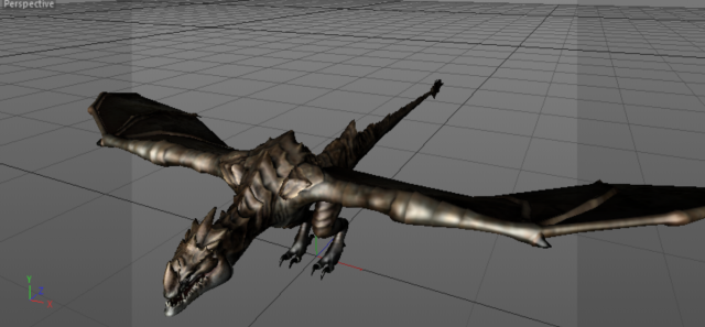 dragon animations 3D Model .c4d .max .obj .3ds .fbx .stl .blend 