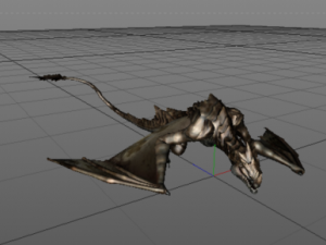 dragon animations 3D Model