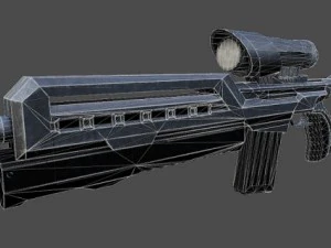 uwar rifle 3D Model