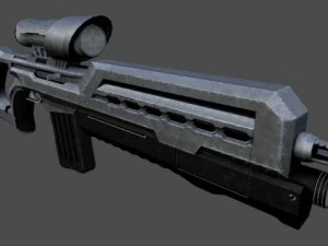 uwar rifle 3D Model